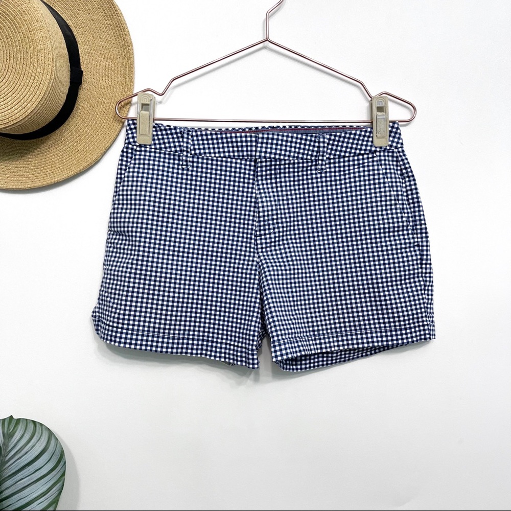 tommy hilfiger | gingham hollywood shorts sky captain navy 6